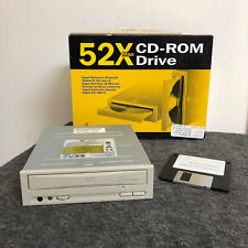 Vintage BTC 52x Max Computer PC CD-ROM Drive In Box + Accessories / Software picture