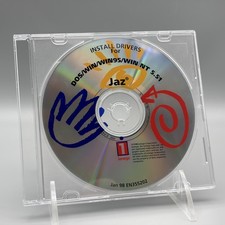 Vintage 1998 Iomega Jaz Software Drivers Update CD-ROM DOS WIN WIN95 WIN NT 5.51 picture