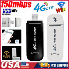 4G LTE WIFI Wireless USB Dongle Mobile Broadband Modem Sim Card Unlocked 150Mbps picture
