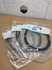 Panduit ISTPH6X1MBL Net Shielded Patchcord 600V RJ45 to RJ45 Black (Qty 3) *NEW* picture