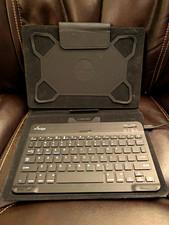 m-Edge GripTrack Keyboard Folio/Case w/ Integrated Stand & Keyboard, Black picture