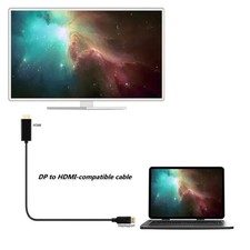 DP Displayport Male to HDMI Female Cable Converter Adapter for PC Laptop Desktop picture