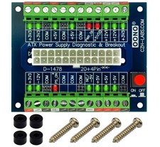 24/20Pin ATX DC Power Supply Diagnostic Breakout Board Module picture