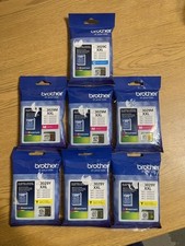 NEW (7) BROTHER LC3029 XXL LC3029Y LC3029M LC3029C INK CARTRIDGES GENUINE SEALED picture