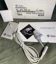 Vintage (1993) Sun Microsystems Microphone II w Stand 370-1678-01, New In Box picture