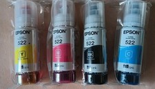 Genuine Epson 522 Ink Combo Pack for ET-2800 ET-2803-ET-4800-OEM-4PK picture