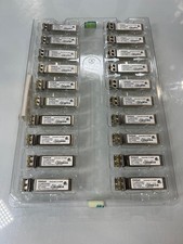 Lot of 12 FINISAR FTLX8574D3BCL 10GBASESR 400m SFP Transceiver G2U picture