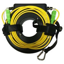 500m Mini OTDR Launch Cable Box Fiber Ring Drum Test SC APC-SC UPC SM G652D picture