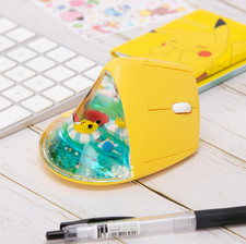 Official Pokemon Pikachu Ergonomic Vertical Wireless Mouse New picture