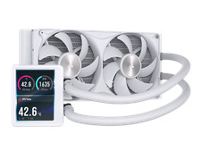 CORSAIR NAUTILUS II 240 RS LCD Liquid CPU Cooler - 3.5