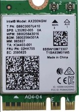 Intel AX200NGW M.2 WiFi 6 Network Card Dual Band 3000Mbps Bluetooth5.2 WiFi Card picture