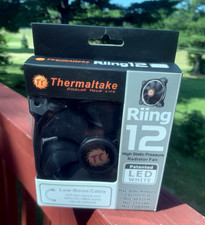 Thermaltake Riing 12 LED case computer Fan CL-F038-PL12WT-A   picture