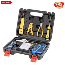 Versatile Network Crimping Tool Kit – Includes Wire Tracker & Pass Through Tools picture