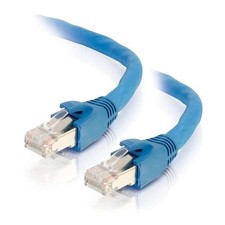 C2G 50 ft Ethernet Network Patch Cable Blue Model 43167 picture