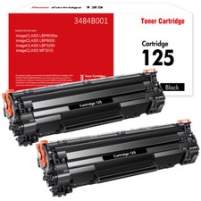 2 Pack CRG-125 For Canon 125 Toner Cartridge ImageCLASS MF3010 LBP6000 LBP6030w picture