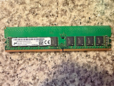 MICRON MTA18ASF1G72AZ-2G1 8GB 2Rx8 17000 PC4-2133-U ECC UNBUFFERED MEMORY RAM picture