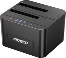 External Hard Drive Docking Station, Hard Drive Dock for 2.5 and 3.5 inch SAT... picture