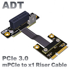 ADT Mpcie WiFi Wireless Network Card Interface Extension Cable Transfer PCI-E X1 picture