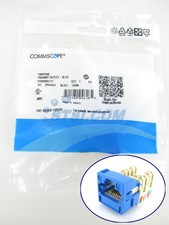 Commscope UNJ600T-BL Uniprise Cat6 M-Series Modular Jack, Blue ~STSI picture