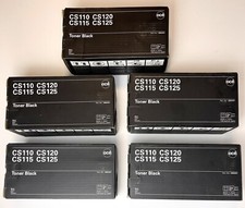 5x OEM OCE CS110 CS115 CS120 CS125 Laser Printer Toner Black 29953037 NIB NEW picture