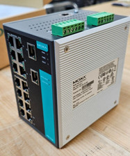Moxa 16 port managed switch, DIN-Rail, Extended Temp. picture