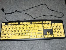 EZ EYES Large Print Keyboard picture