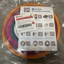 Mika3D 32 Colors 3D Pen PLA Filament Refills 10' 320' Total w 4 Finger Caps picture