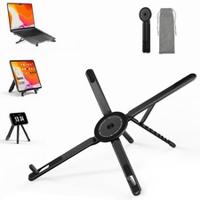 SupeDesk Adjustable Laptop Stand, 3-in-1 Magnetic Stand for & Black picture