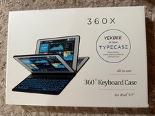 TYPECASE Yekbee 360X All In One 360 Degree Keyboard Case iPad 9.7