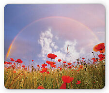 Ambesonne Floral Spring Mousepad Rectangle Non-Slip Rubber picture