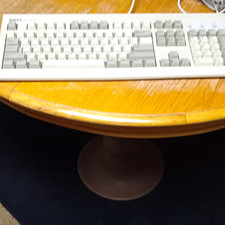 Dell QuietKey SK-8000 Wired PS/2 Keyboard Beige/Gray QWERTY English 035KKW picture
