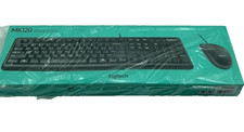 920-002565 New Logitech MK120 Wired USB Keyboard and Mouse, Black picture
