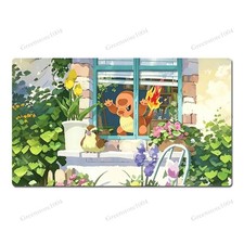 Charmander Board Game Pokemon Table Playmat TCG CCG Mat Games Play Pad Mousepad picture
