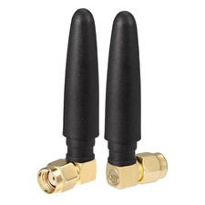 2pcs 2.4GHz 5GHz Dual Band RP-SMA Bluetooth WiFi Antennae for Security Camera picture
