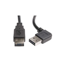 TRIPP LITE UR020-003-RA Right Angle USB Cable,Black,36in L 30UJ12 picture