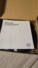 Dell/Jabra UC300 Pro Lync Optimized Stereo Headset w/ Mic Boom/Storage Bag 3WTMD picture