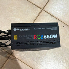 Thermaltake Toughpower Grand RGB 650W 80 PLUS Gold ATX PSU TPG-650AH3FSGR picture