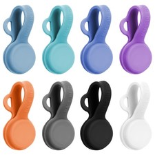 JIYIN Magnetic Cable Ties, 8PCS Silicone Magnetic Cable Ties and Clips Cord O... picture