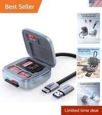 Micro SD Card Reader Case, TF 4.0 Memory Card Reader Holder5Gbps picture