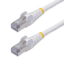 StarTech.com Cavo Ethernet CAT8 bianco da 2m, Snagless RJ45, 25G/40G, 2000MHz, 1 picture