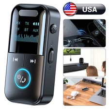 USB Bluetooth 5.4 Transmitter Receiver 4in1 Wireless Audio 3.5mm Aux Car Adapter picture