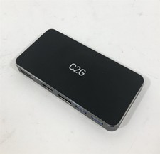 C2G USB-C 7-in-1 Dual Display MST Docking Station HDMI DisplayPort VGA 54439 picture
