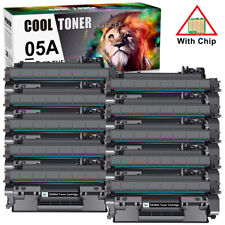 1-10PK CE505A 05A Toner Cartridge Black for HP LaserJet P2035 P2055D P2055DN LOT picture