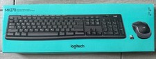 Logitech MK270 Full-Size Wireless Combo Keyboard & Mouse Black with Original Box picture