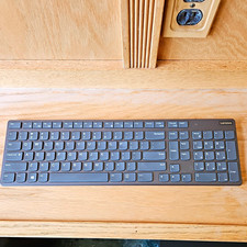 Lenovo Wireless Slim Full Size Keyboard Numeric Keypad QWERTY English Black picture