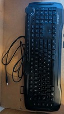 Roccat Horde Aimo ROC-12-351-BK Wired Membranical RGB Gaming Keyboard - WORKS picture