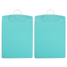 2Pcs Compact Reusable Nurse Clipboard with Hook for Hospital Chart Filing picture