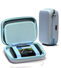 Navitech Light Blue Hard GPS Case For Garmin DriveSmart 50 LM -  Auto GPS -  5