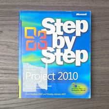 Microsoft Project 2010 Step by Step Project Management Training Guide Book picture
