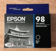 06-2024 Genuine Epson 98 Black ink T0981 T098120 Artisan 835 837 High Capacity picture